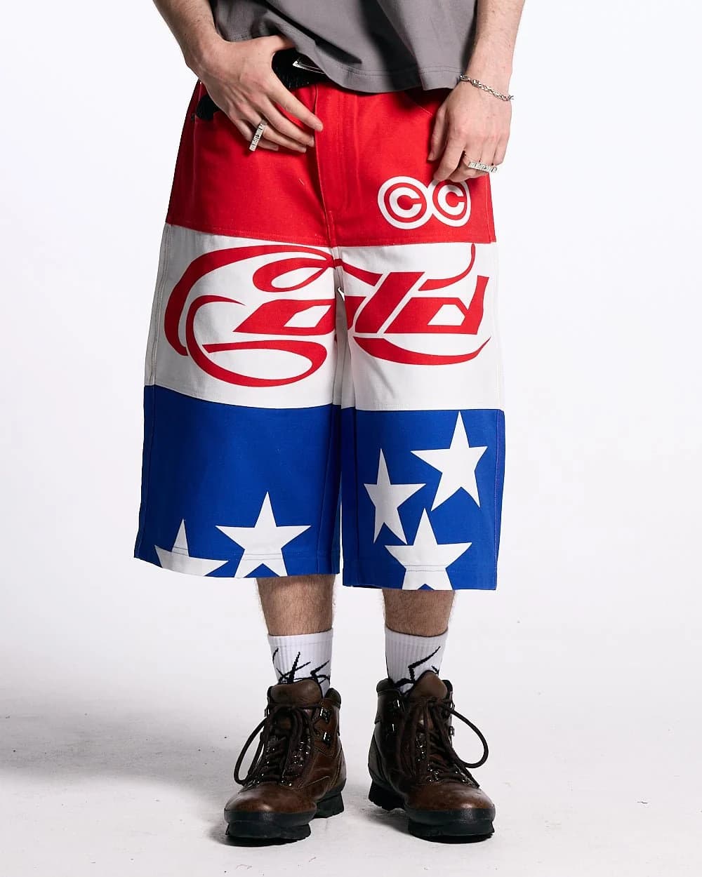 STARS JORTS RED WHITE AND BLUE 3