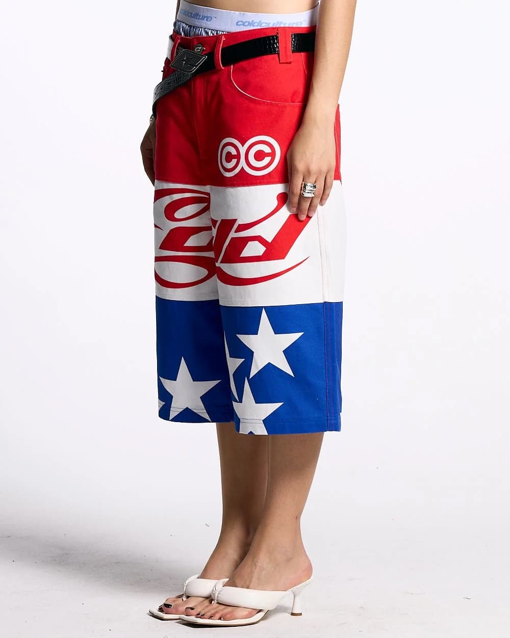 STARS JORTS RED WHITE AND BLUE 6