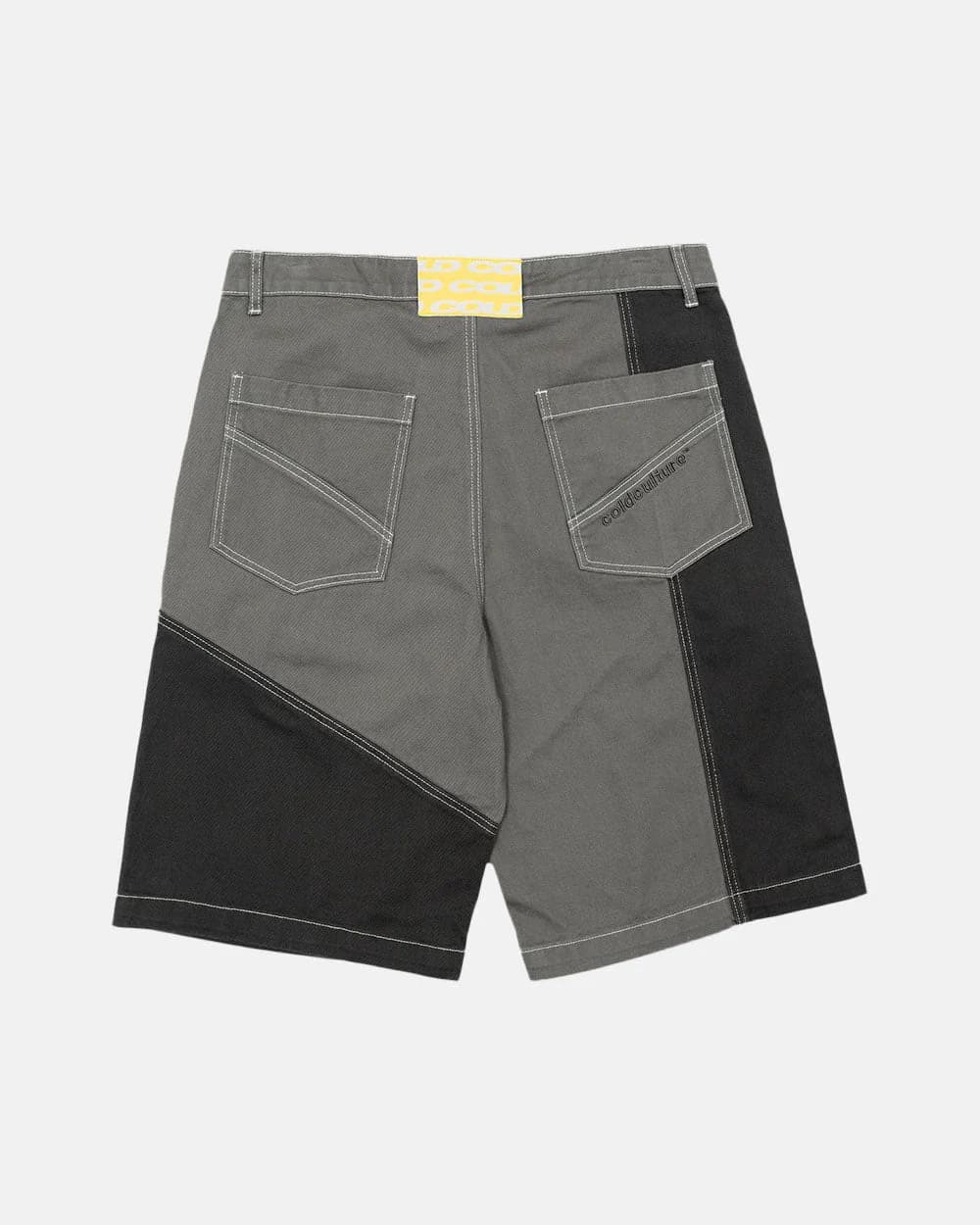 BUTTERFLY V2 SHORTS GREY/BLACK DENIM 2