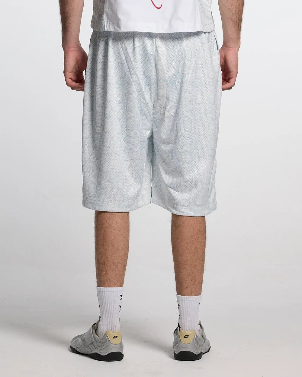 RIOT MESH SHORT WHITE 3
