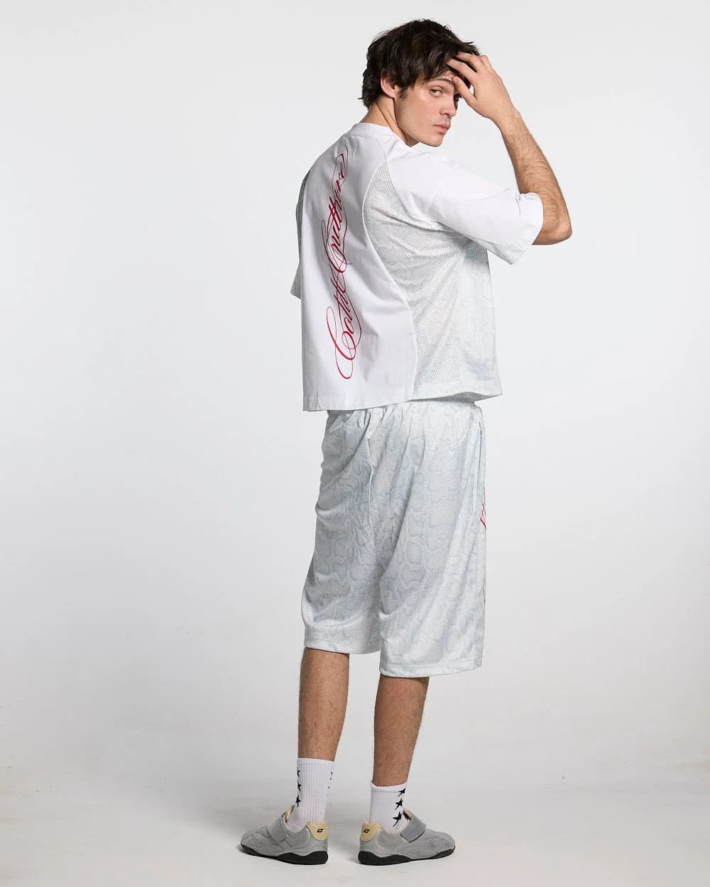 RIOT MESH SHORT WHITE 6