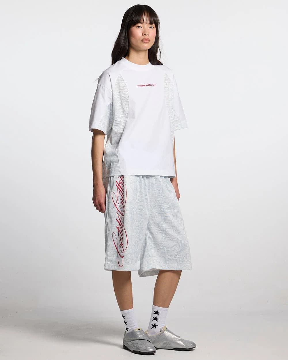 RIOT MESH SHORT WHITE 7