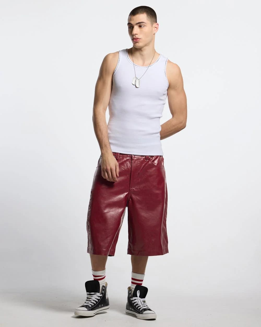 BRAVE SHORT BURGUNDY 5