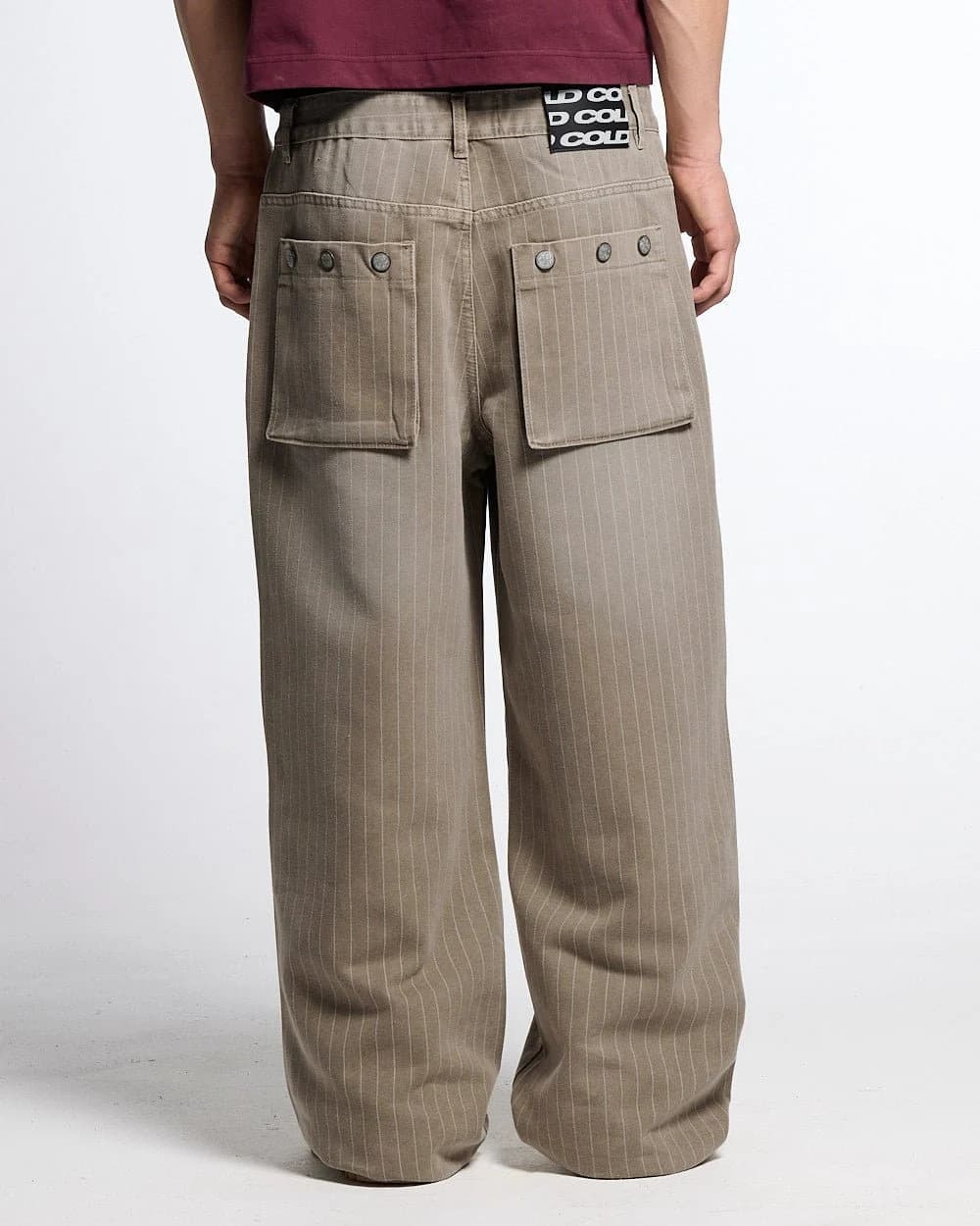 WASHED CASINO V1 PANTS BEIGE by COLD CULTURE