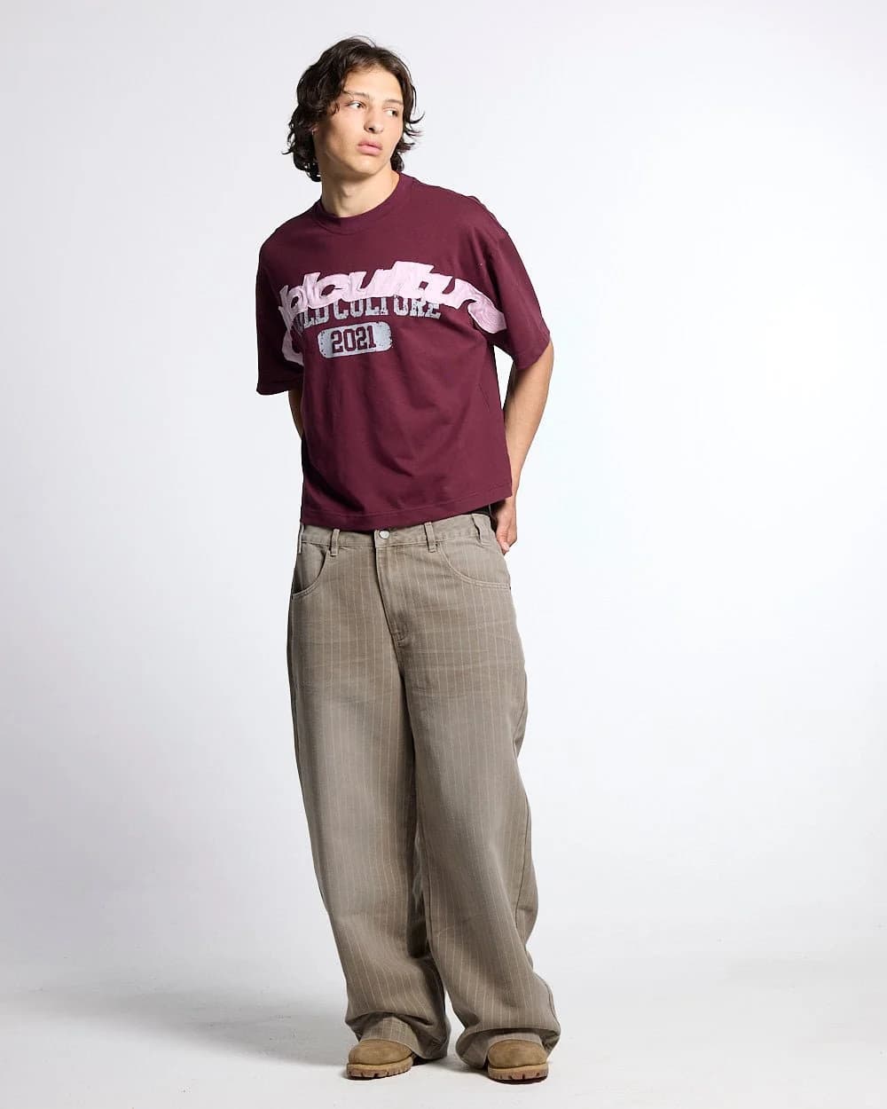 WASHED CASINO V1 PANTS BEIGE by COLD CULTURE