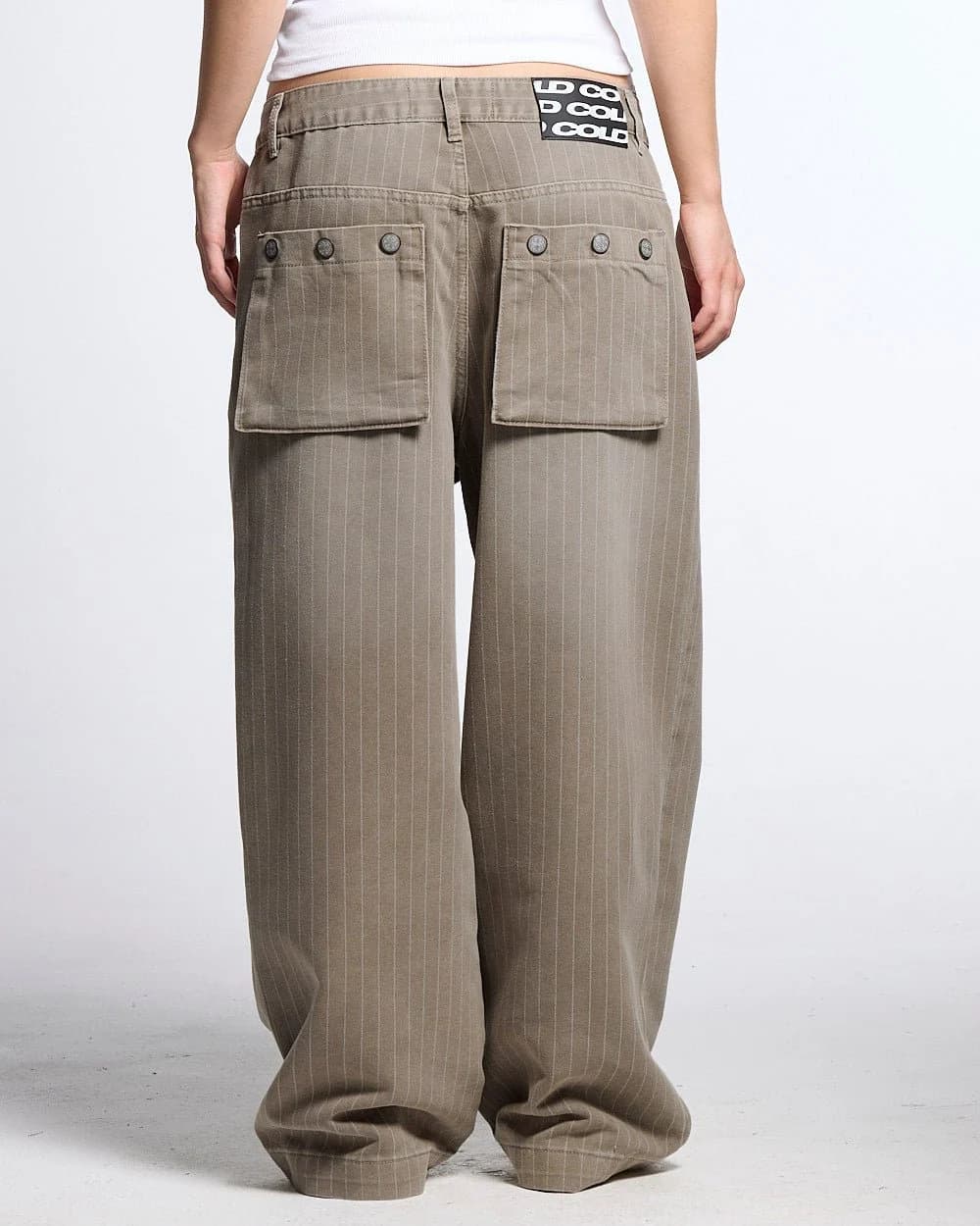 WASHED CASINO V1 PANTS BEIGE by COLD CULTURE