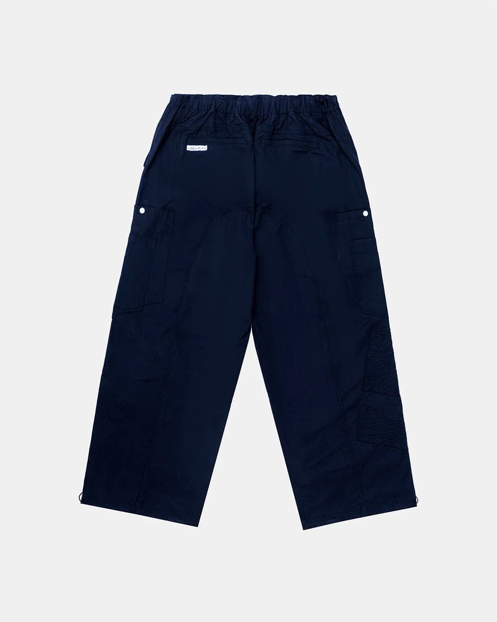SOLID CARGO PANTS NAVY 3