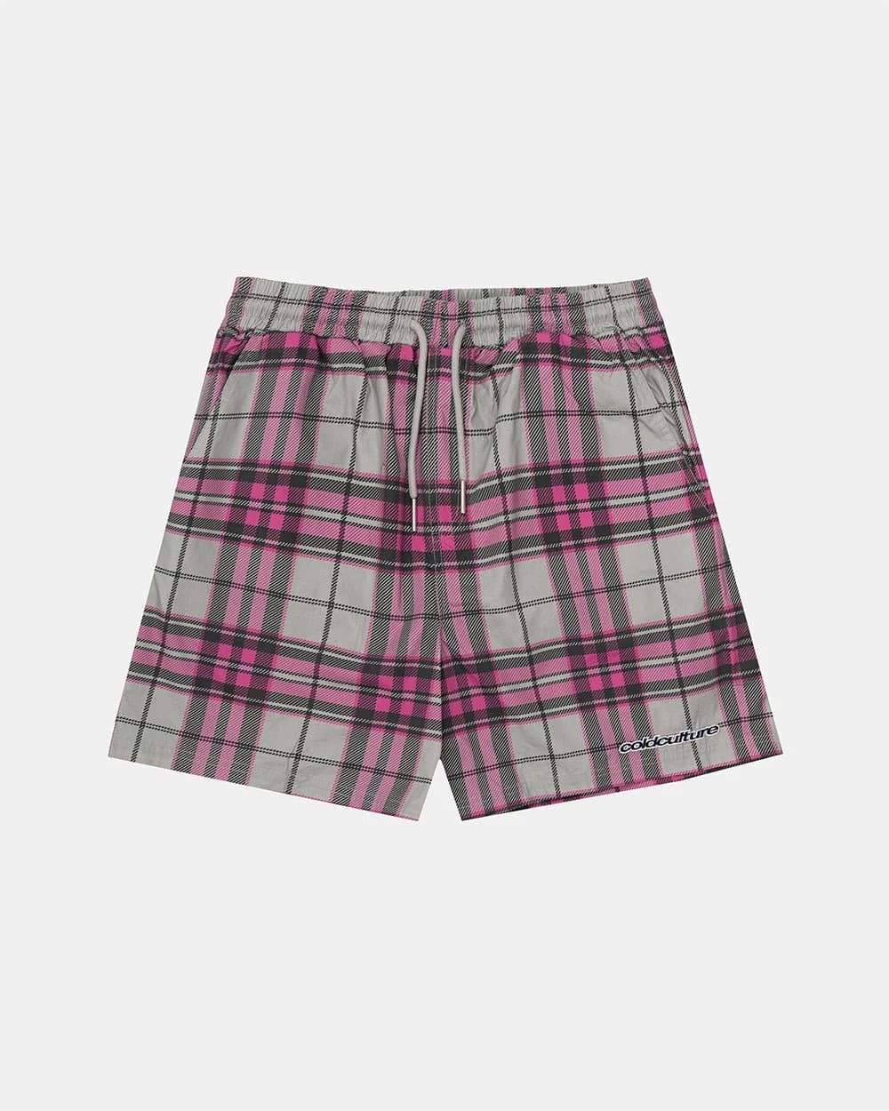 GRID SWIMSHORTS PINK by COLD CULTURE
