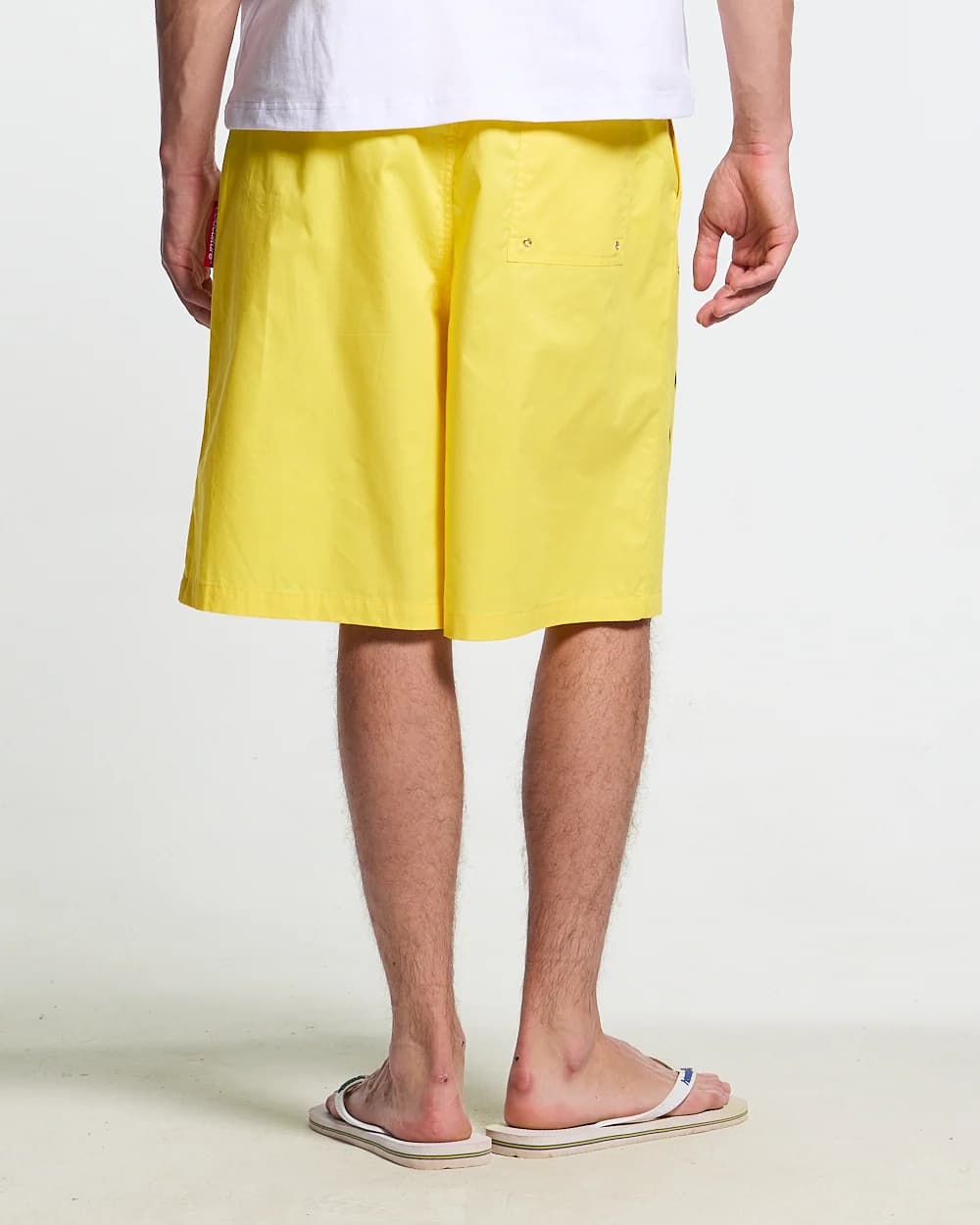 SCRIPT SWIMSHORTS YELLOW 6