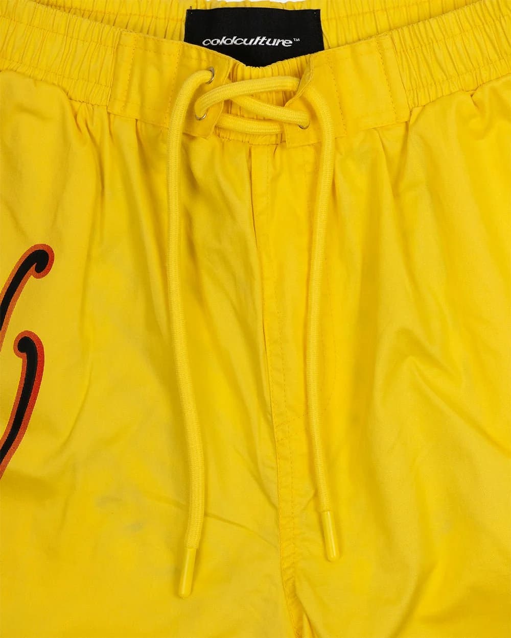 SCRIPT SWIMSHORTS YELLOW 7