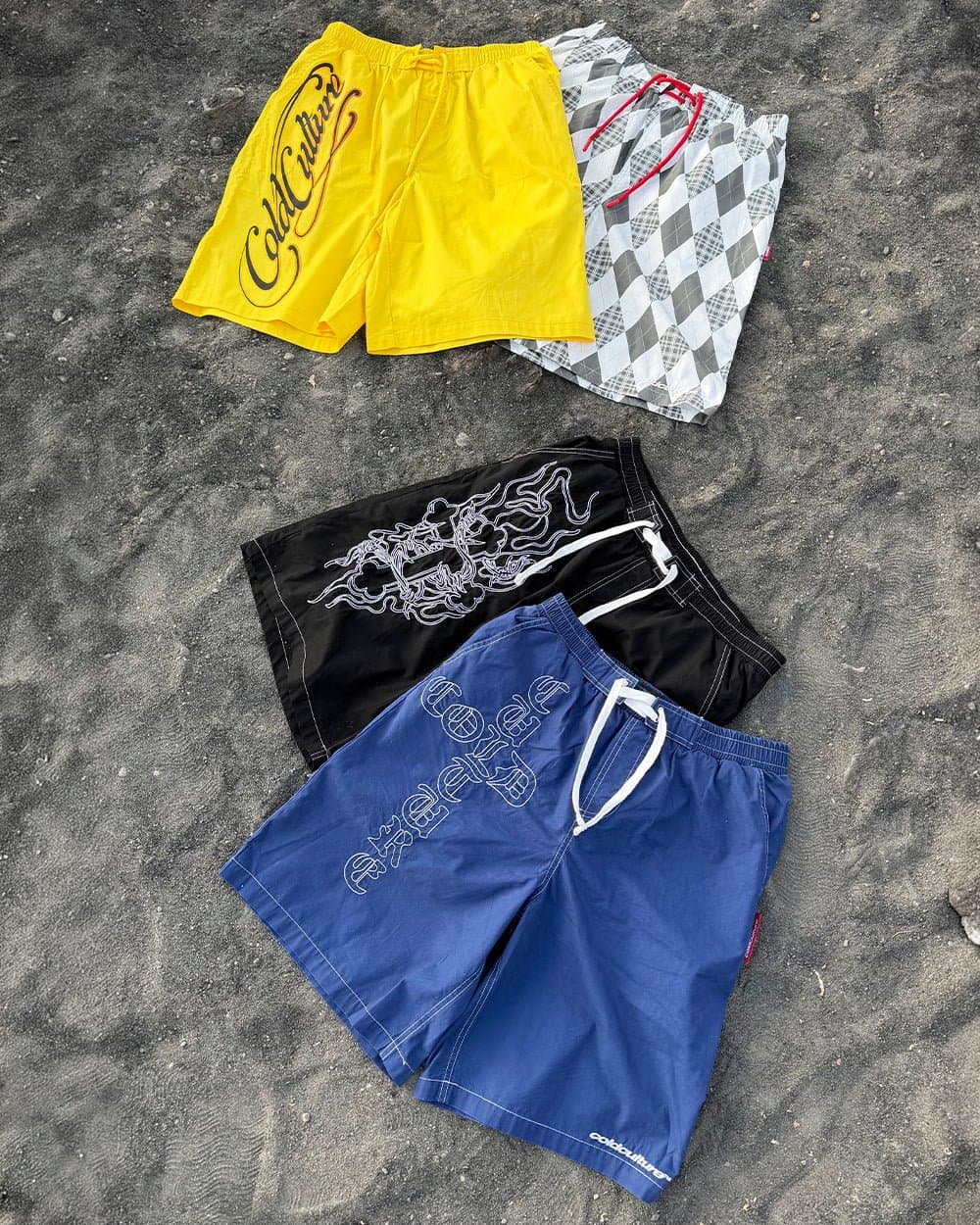 PREPPY SWIMSHORTS WHITE 12