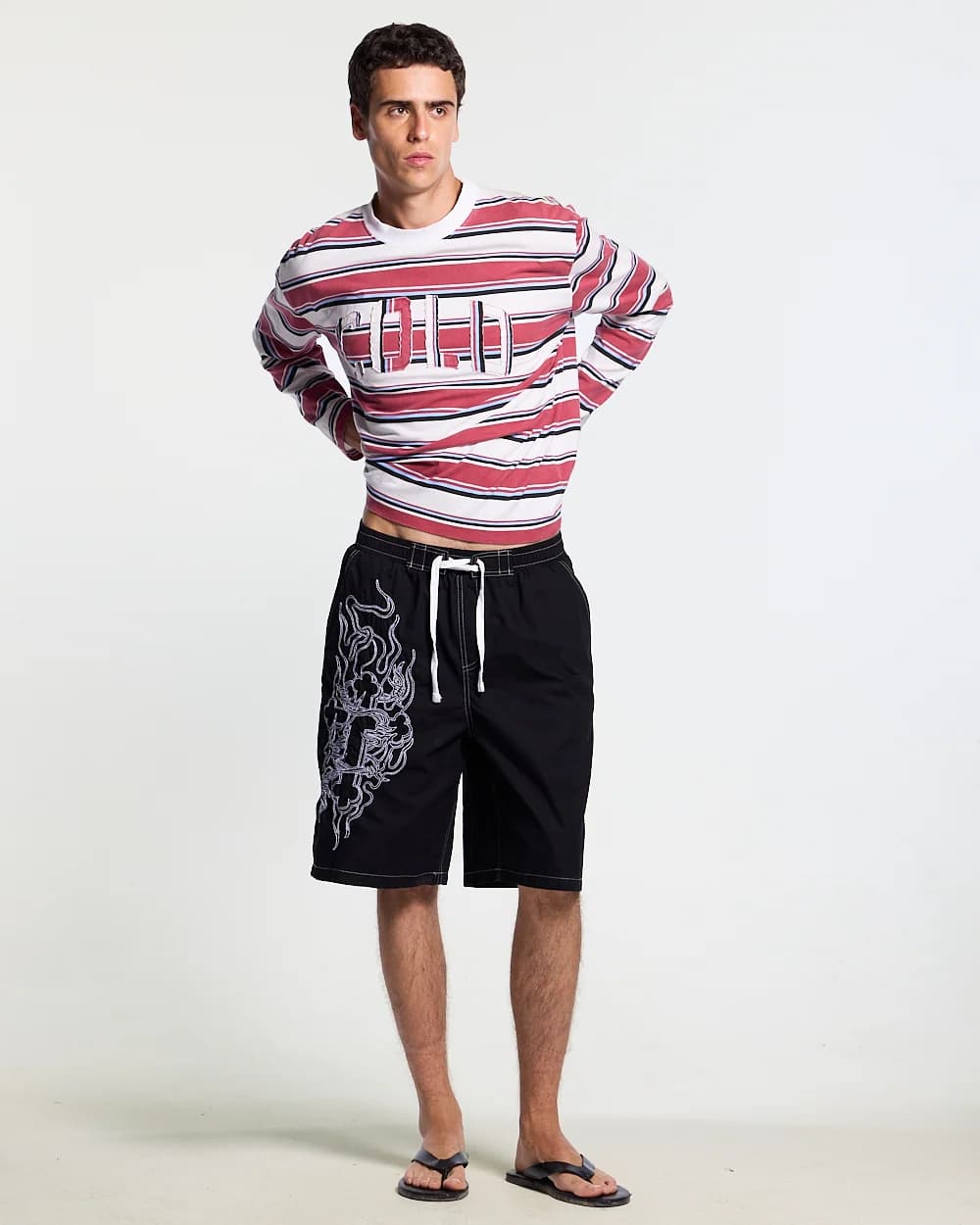 OBSIDIAN SWIMSHORTS BLACK 6