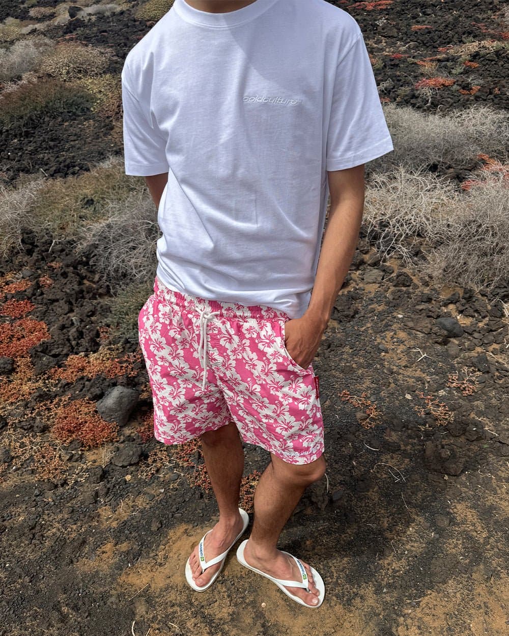 ALOHA SWIMSHORTS PINK 8