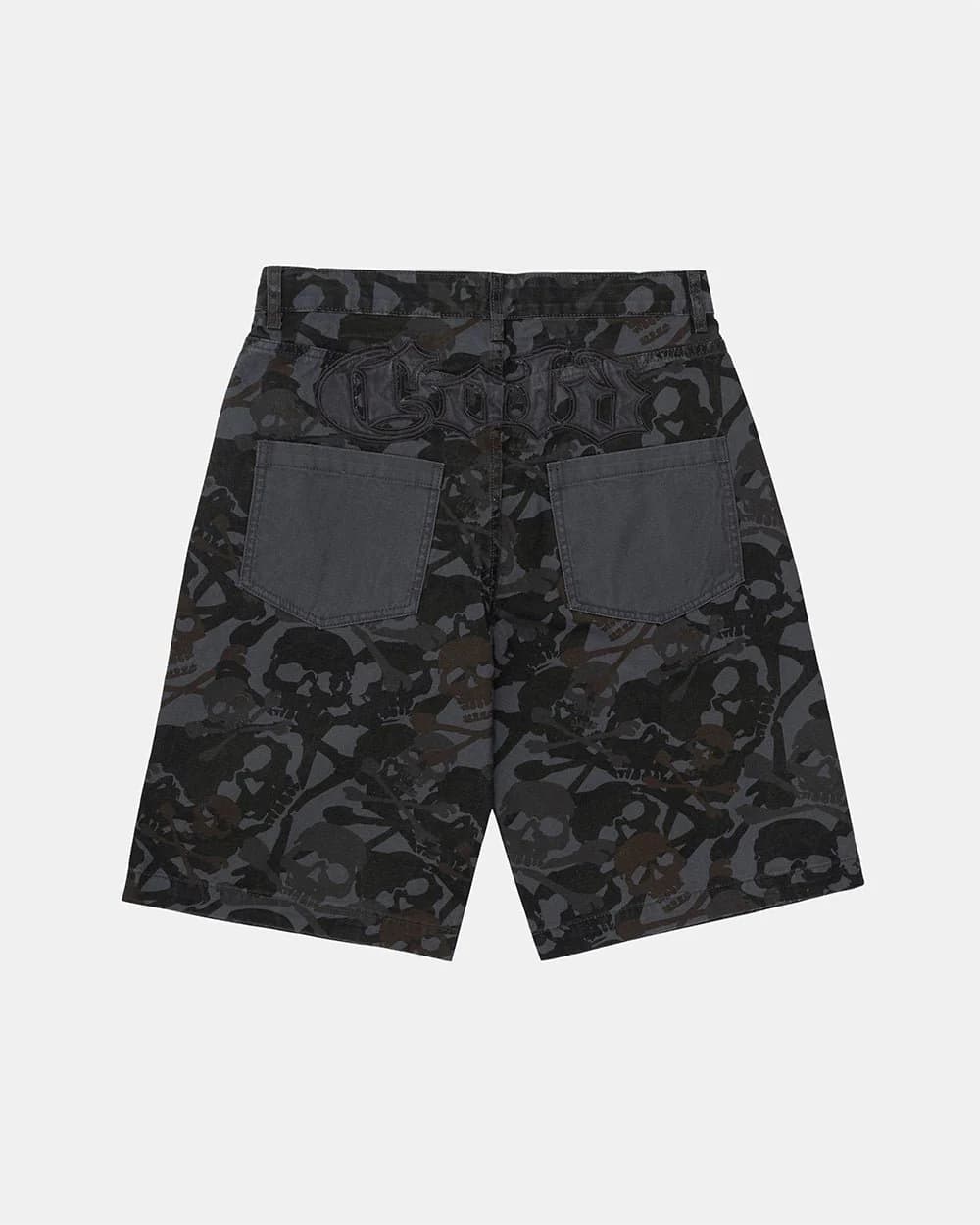 NIGHTSKULL SHORTS GREY 3
