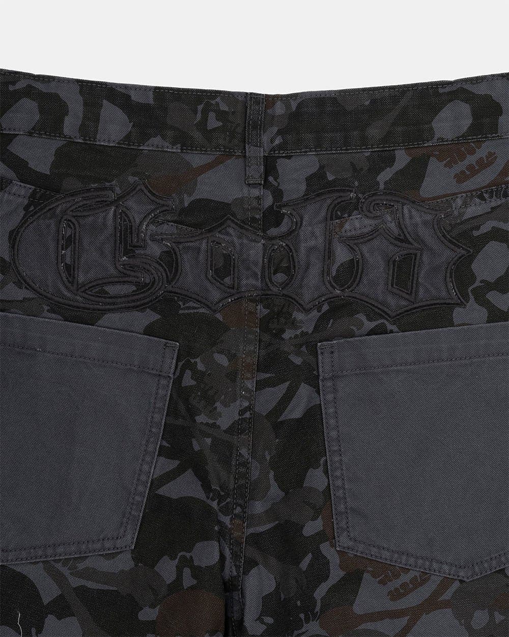 NIGHTSKULL SHORTS GREY 6