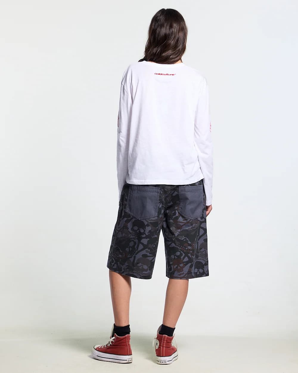 NIGHTSKULL SHORTS GREY 11