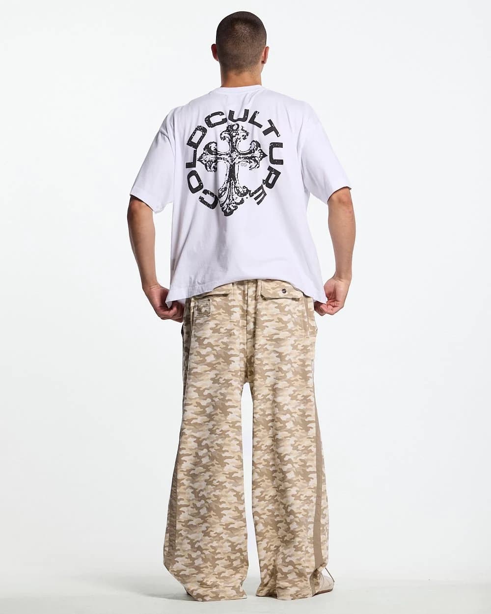 NEUTRAL FIELD SWEATPANTS CAMO by COLD CULTURE