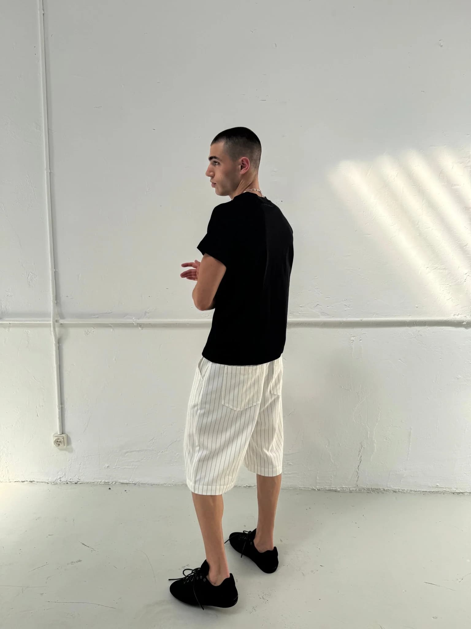HARBOR JORTS WHITE 9