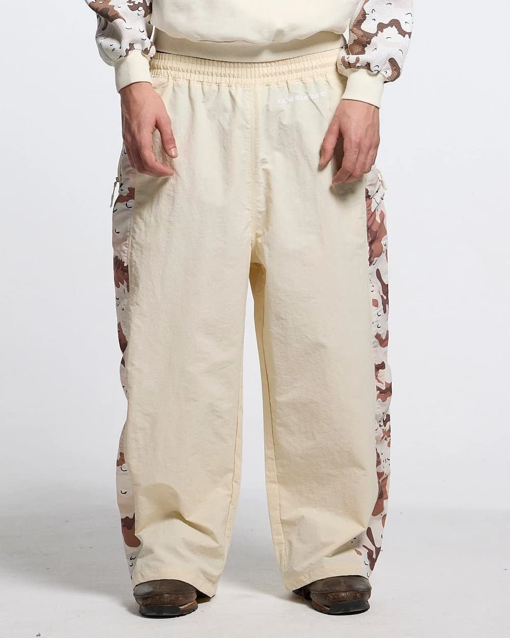 SPIDER PANTS BEIGE & CAMO by COLD CULTURE