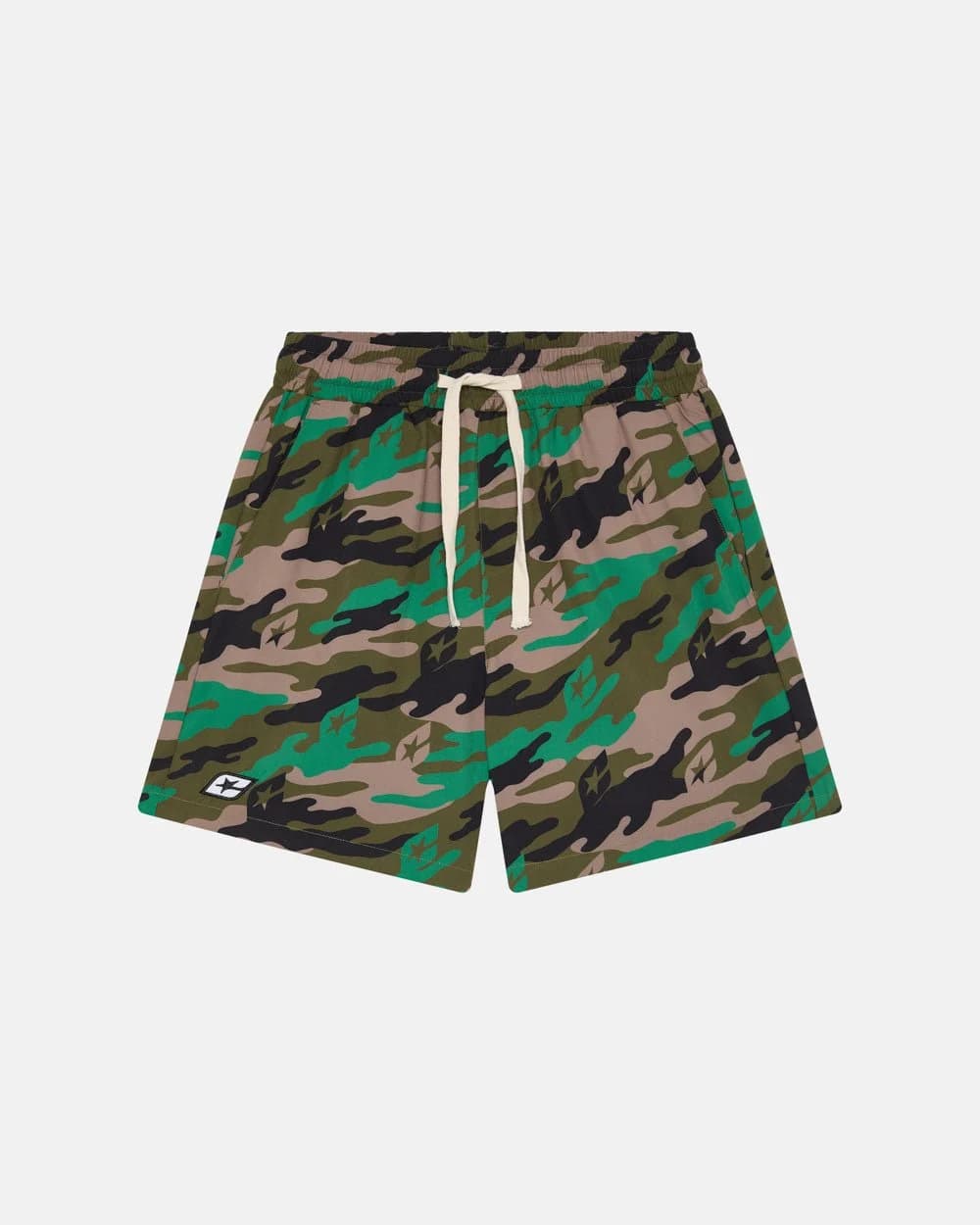 GREEN CAMO SWIM SHORT by COLD CULTURE