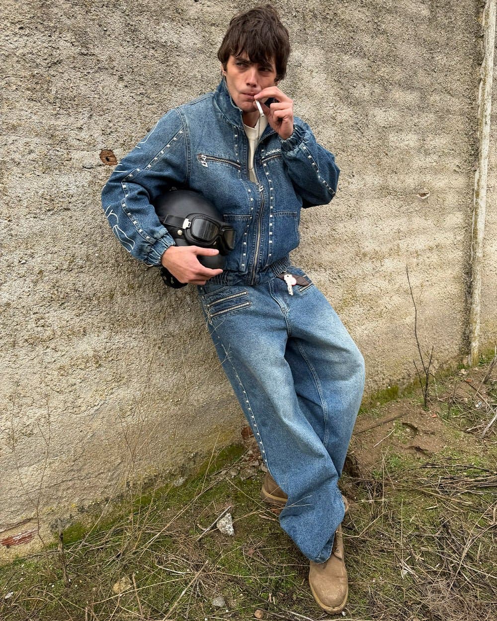 2010 DENIM PANTS BLUE DENIM 16