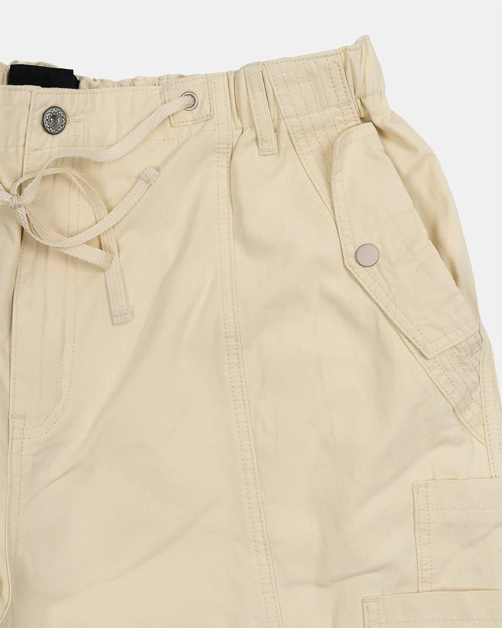 SOLID CARGO PANTS WHITE 6