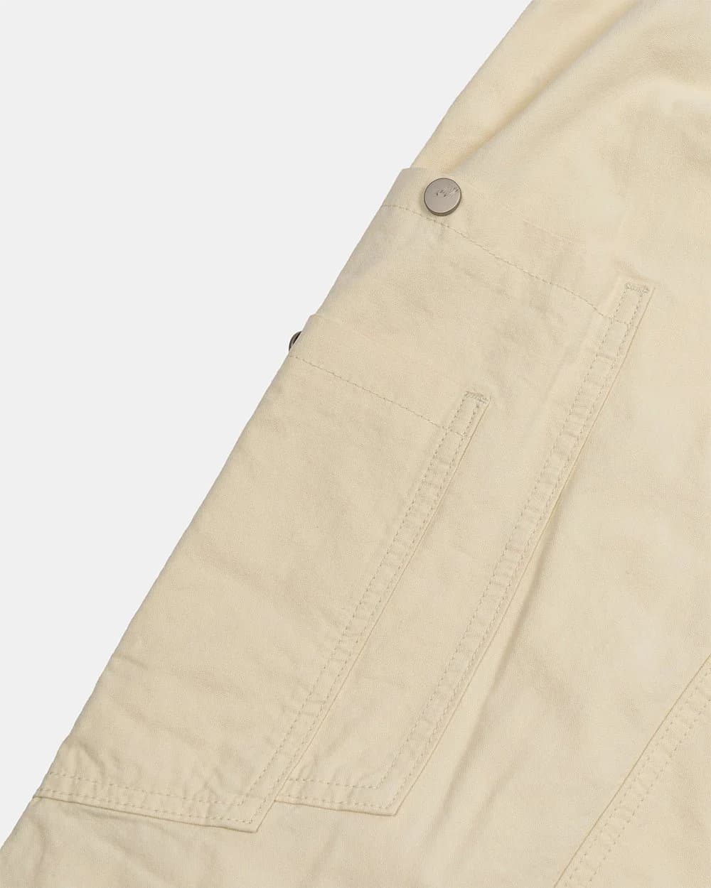 SOLID CARGO PANTS WHITE 8