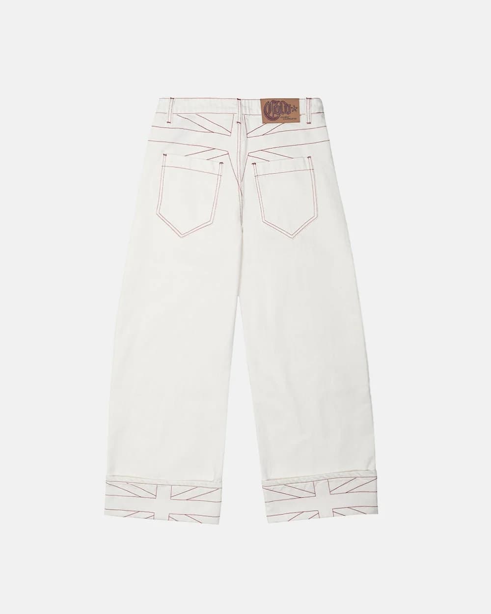 TOP BOY PANTS WHITE by COLD CULTURE