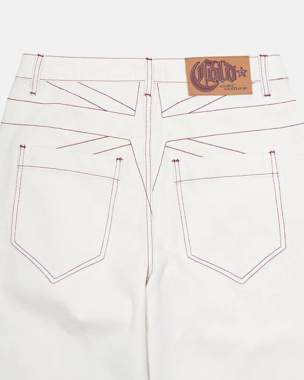 TOP BOY PANTS WHITE by COLD CULTURE