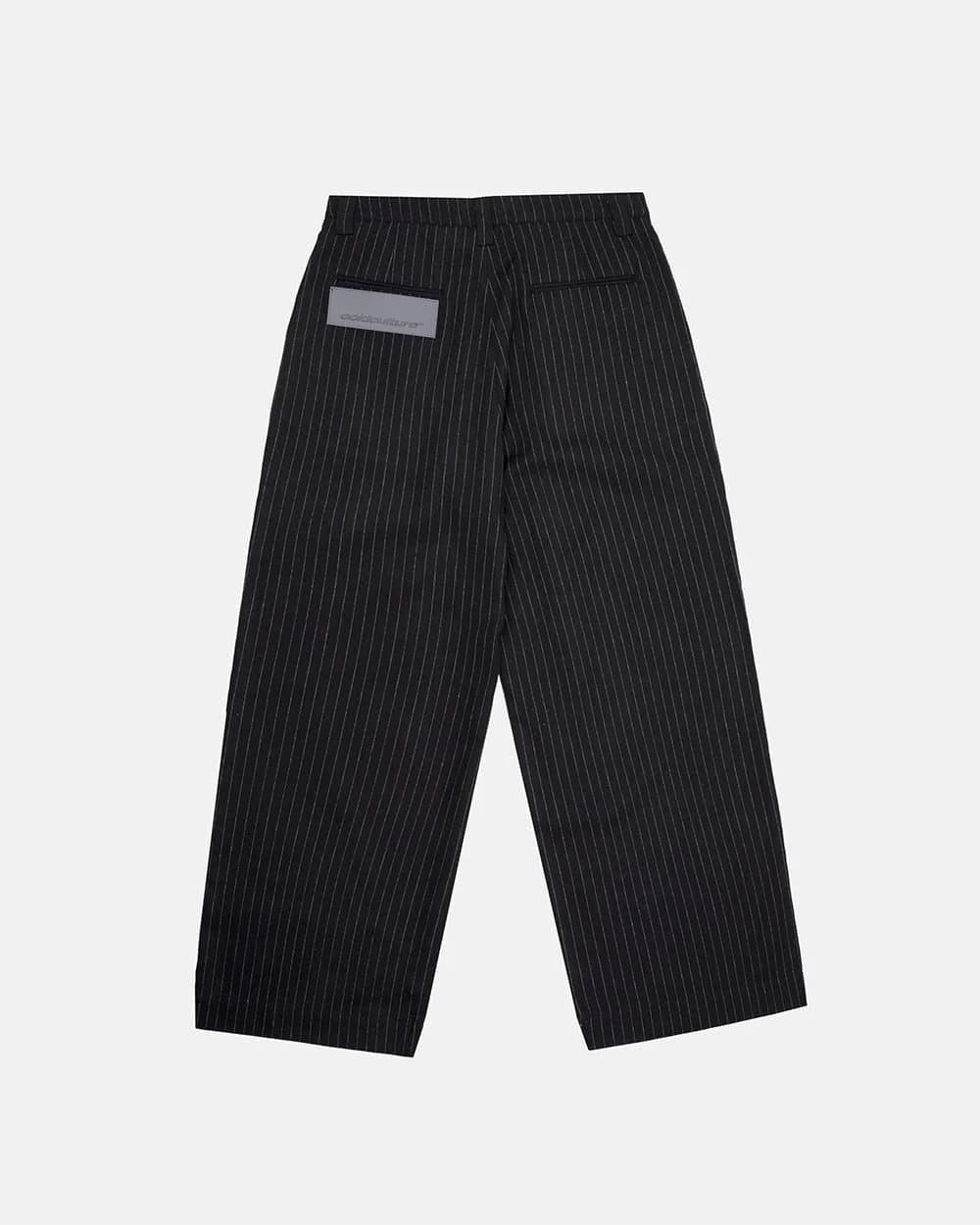 SEAM EFFECT LINE PANTS BLACK by COLD CULTURE