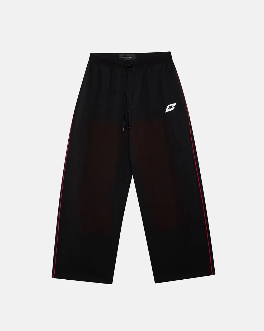 SAVAGE WASHED PANTS BLACK & RED by COLD CULTURE