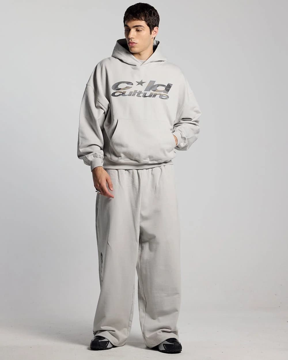 WILD CAMO SWEATPANTS LIGHT GREY 5