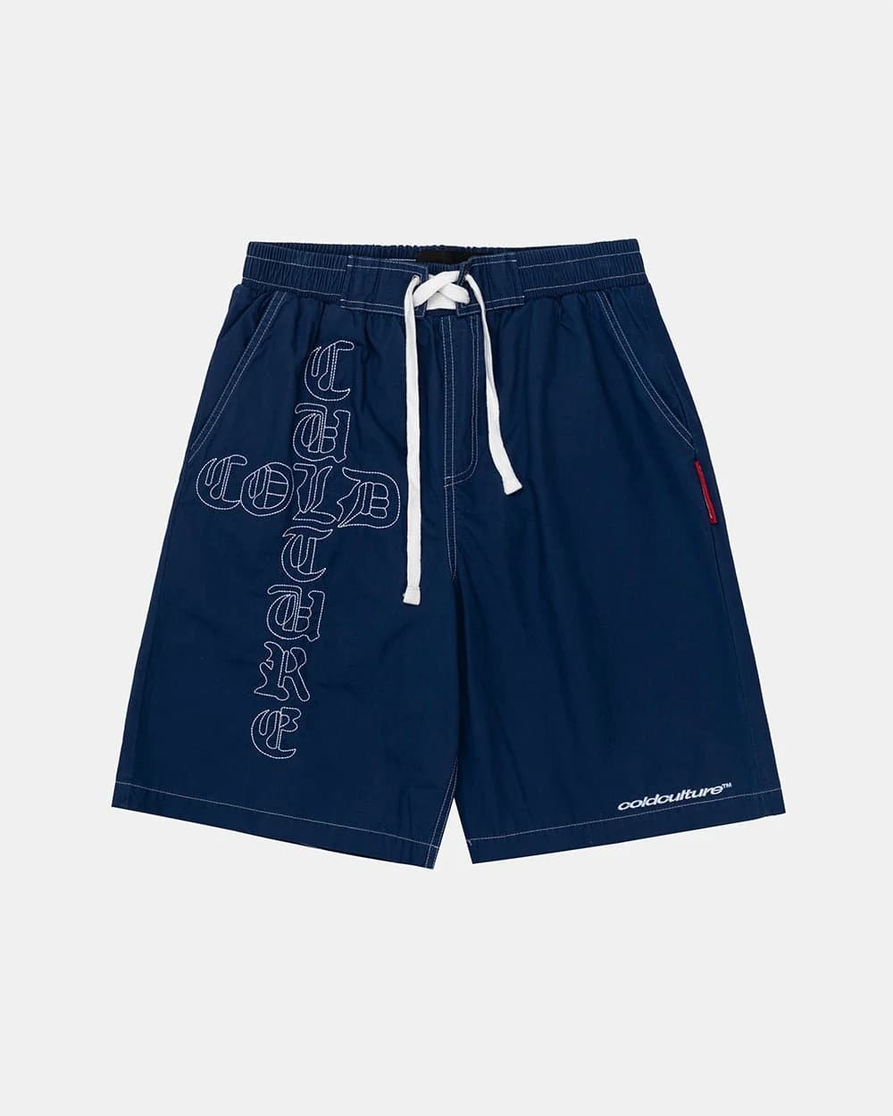CROSSED SWIMSHORTS BLUE by COLD CULTURE