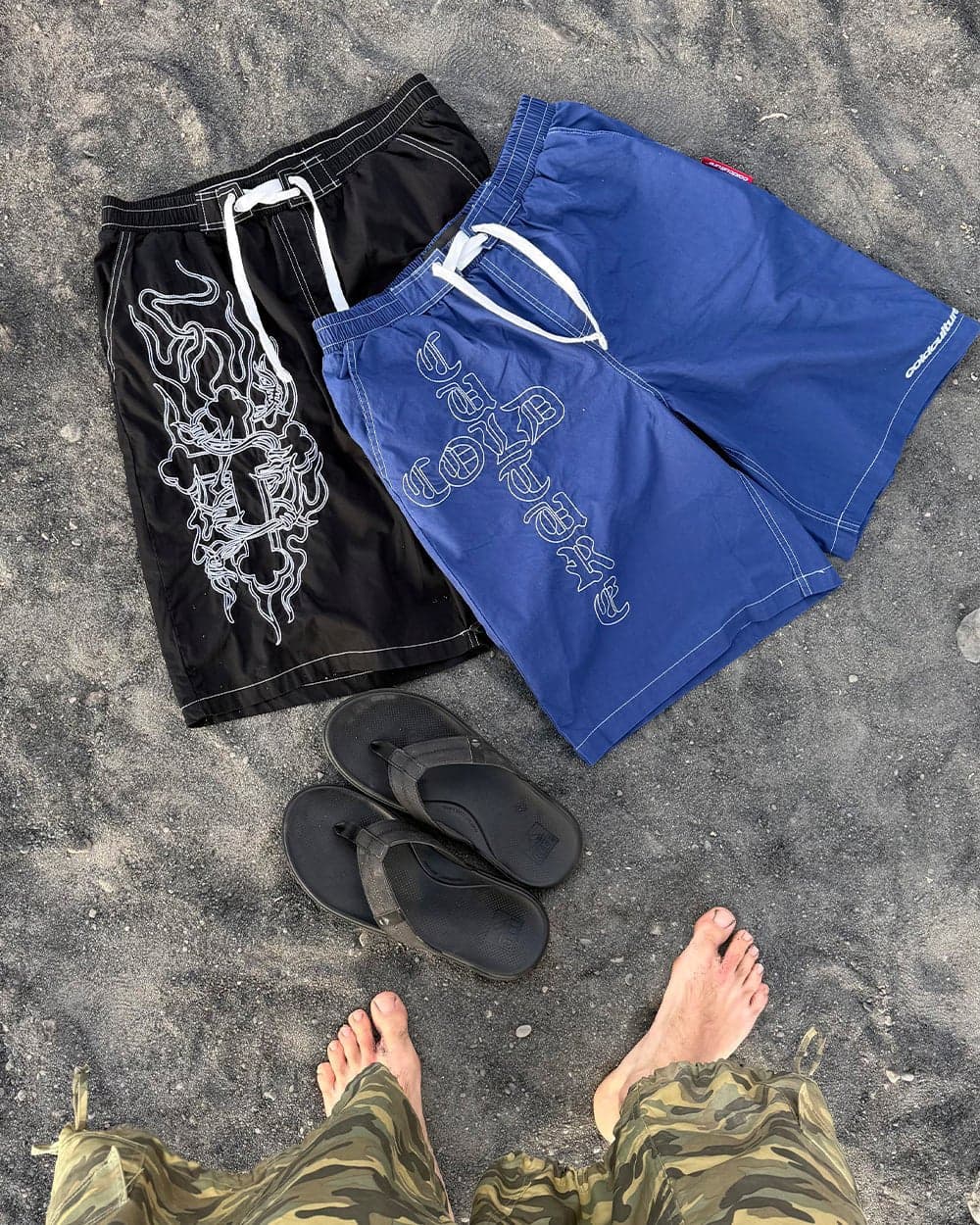 CROSSED SWIMSHORTS BLUE 10