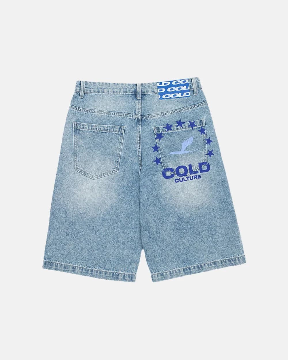 HEIGHTS V2 SHORTS LIGHT WASHED DENIM by COLD CULTURE