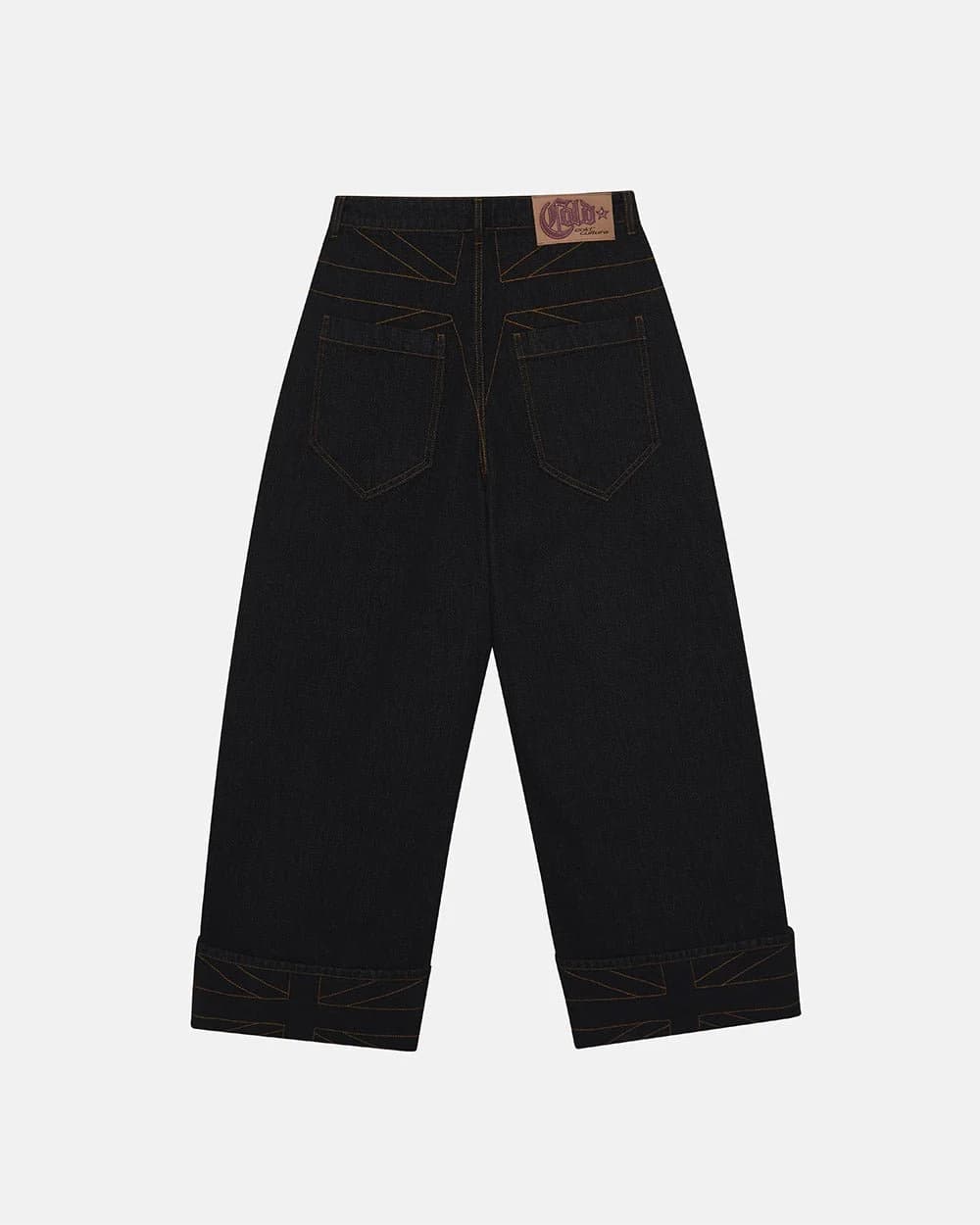 TOP BOY PANTS BLACK DENIM by COLD CULTURE