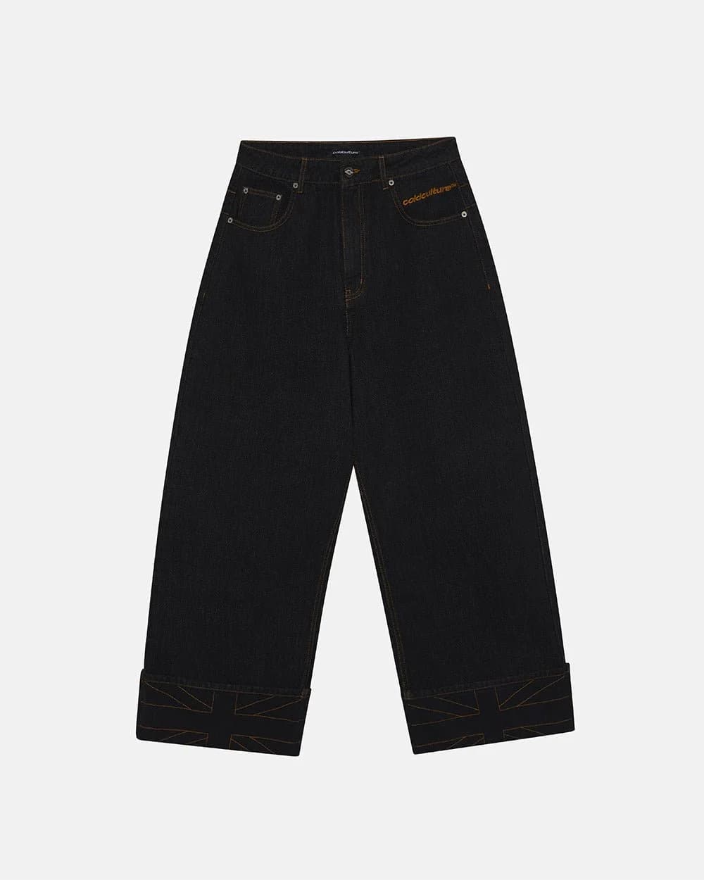 TOP BOY PANTS BLACK DENIM 3