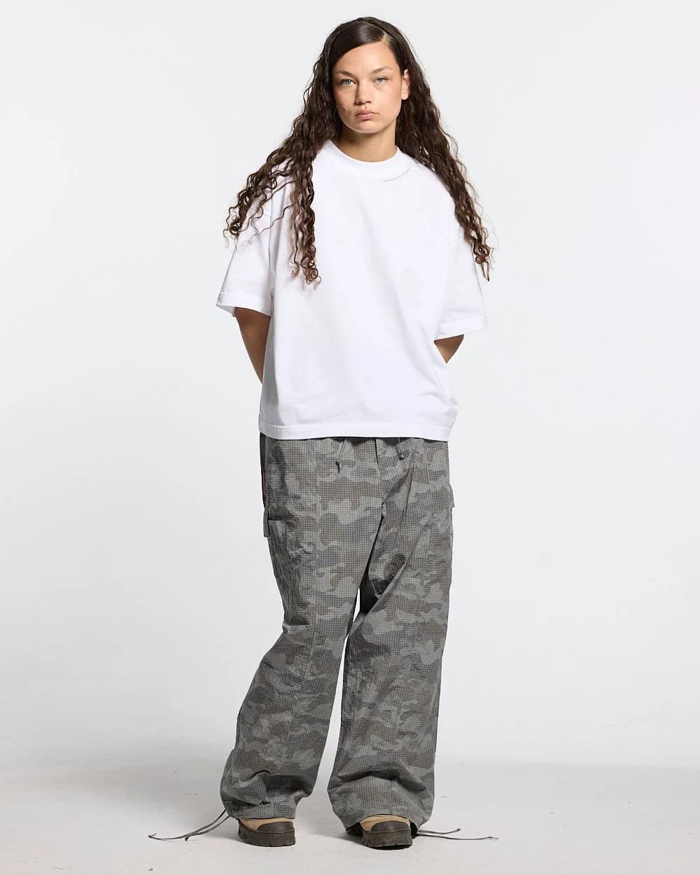 RESERVED CARGO PANTS CAMO by COLD CULTURE