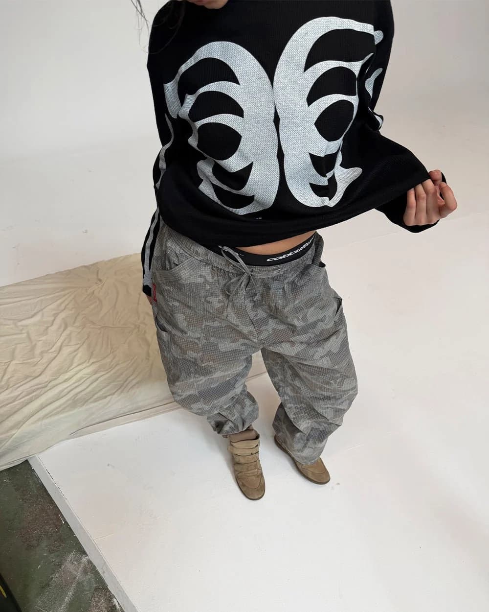 RESERVED CARGO PANTS CAMO by COLD CULTURE
