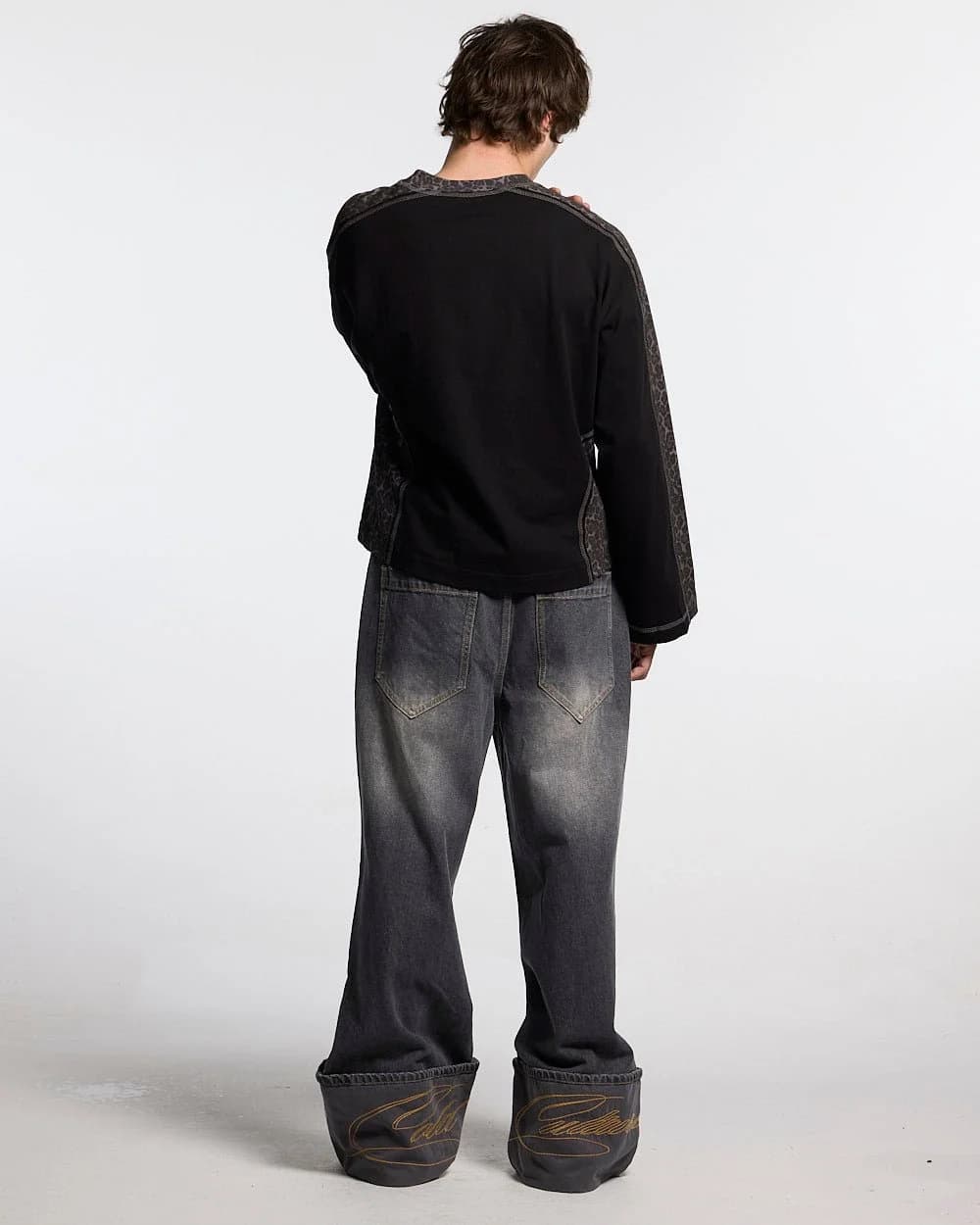FOLDED V3 PANTS DARK GREY DENIM 6