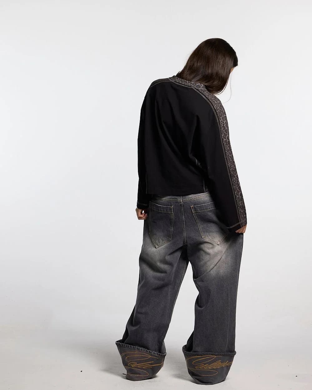 FOLDED V3 PANTS DARK GREY DENIM 8