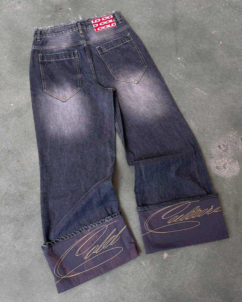 FOLDED V3 PANTS DARK GREY DENIM 11