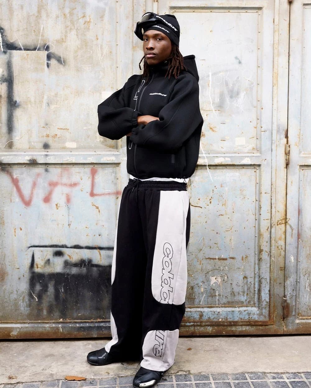RIDER SWEATPANTS BLACK & GREY 10