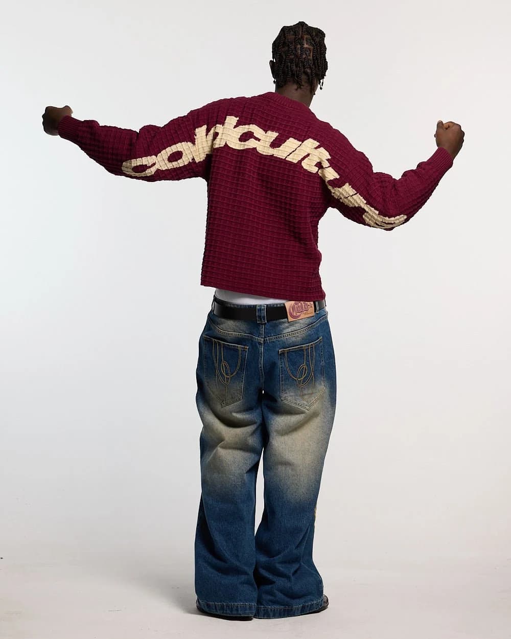 WIBBLE SCRIPT V3 PANTS BLUE 6