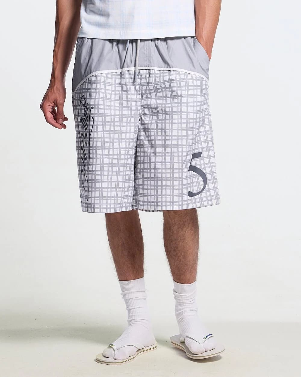 WAVE SWIMSHORTS GREY 2