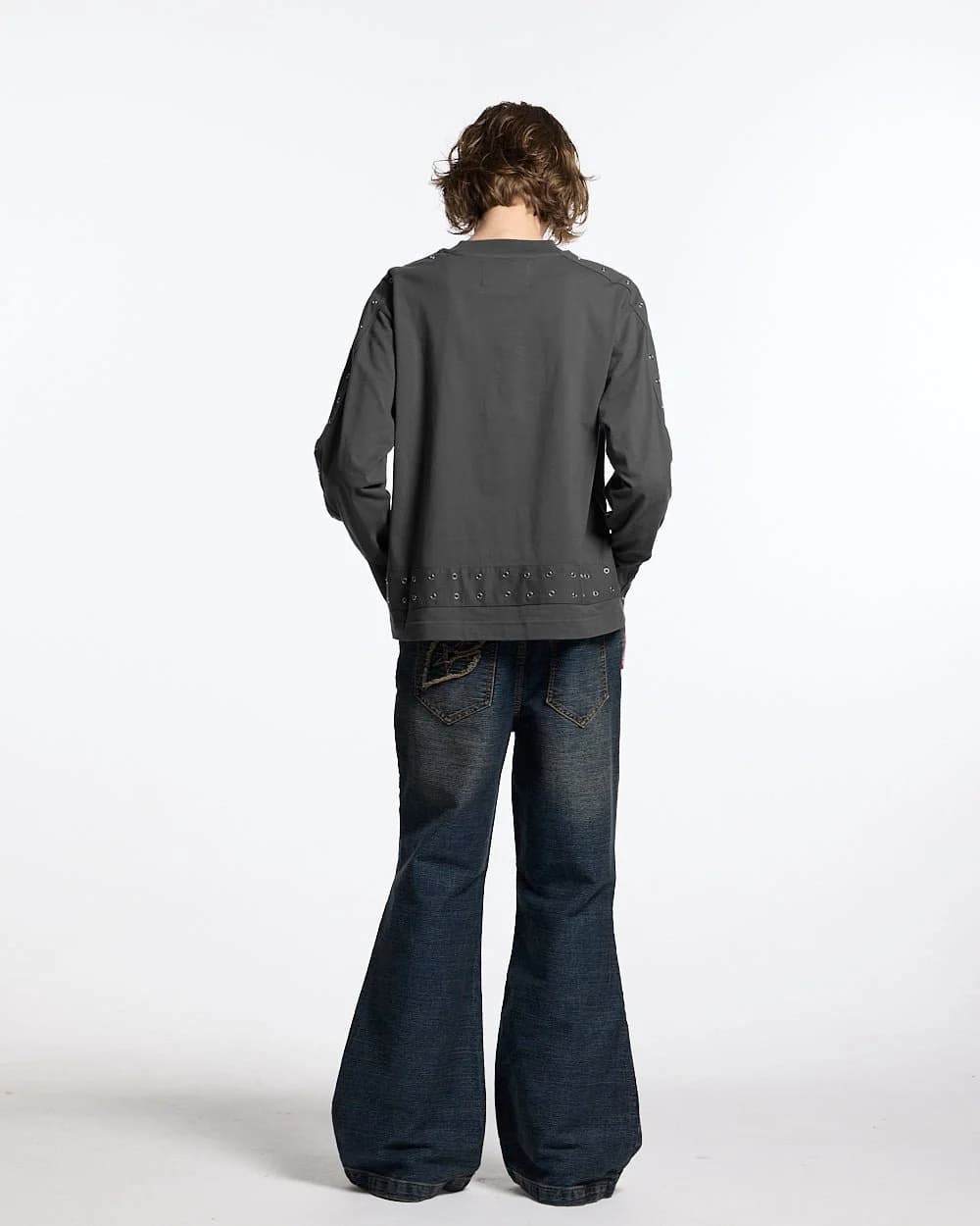 CONCRETE BOOTCUT JEANS BLUE 10