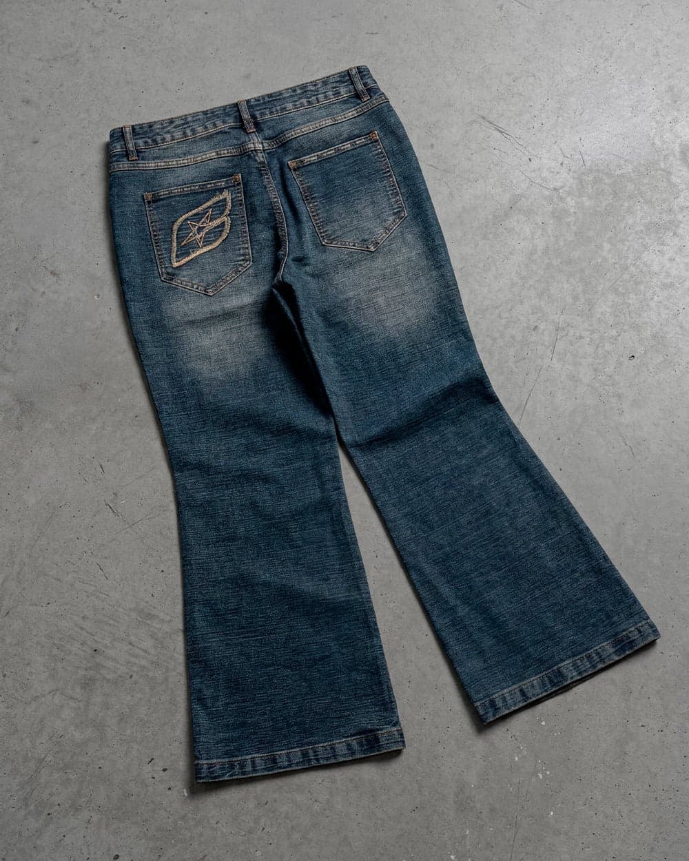 CONCRETE BOOTCUT JEANS BLUE 13