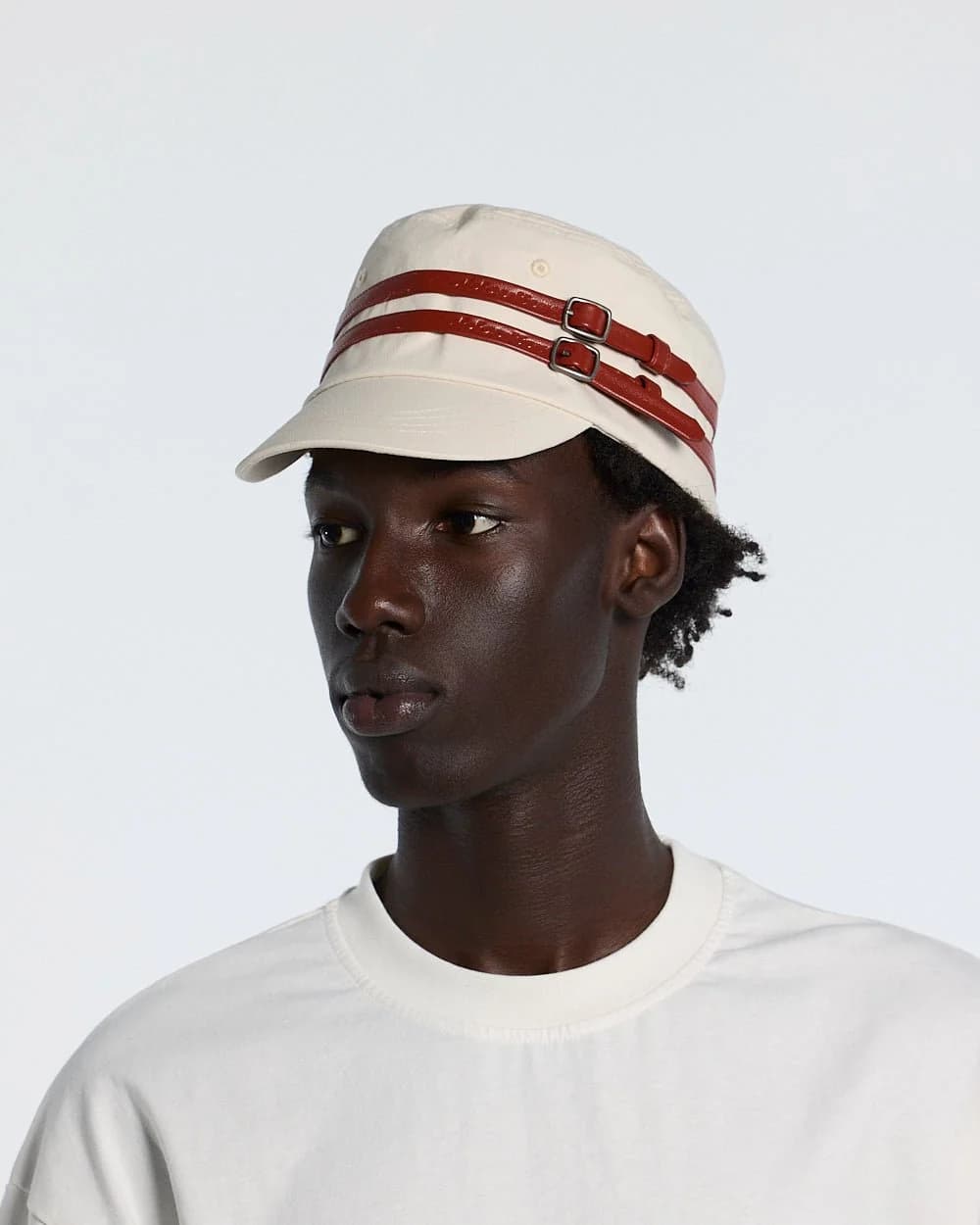 DOUBLE CAP WHITE 4