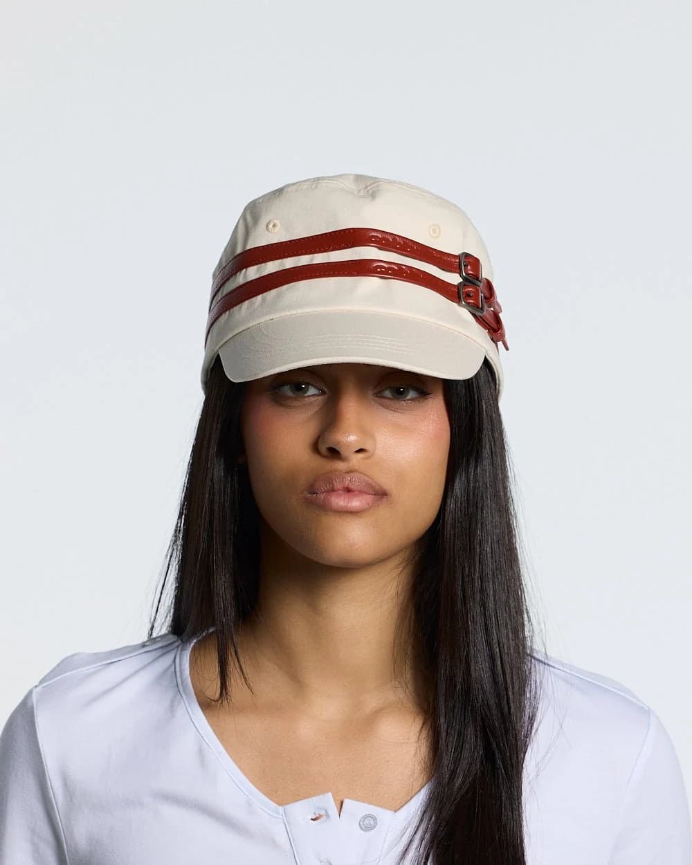 DOUBLE CAP WHITE 5