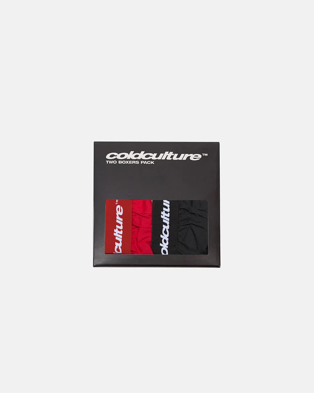 SCRIPT BOXERS PACK RED/ BLACK 4